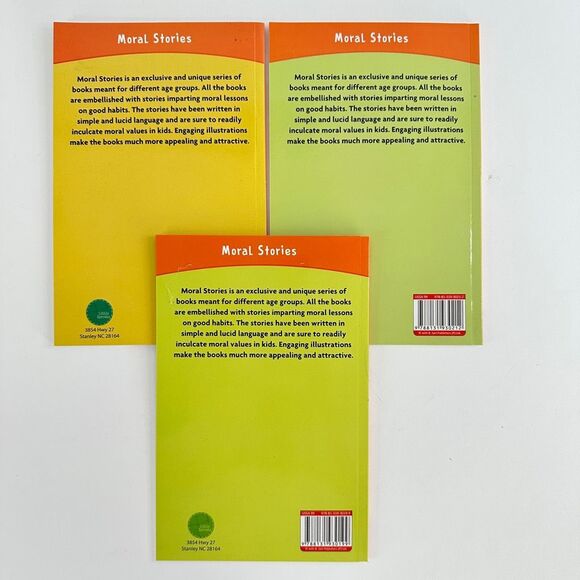 Moral Stories Level 3 Early Readers, 3 books-Consequences, Hard Work, Mistakes - Picture 2 of 9